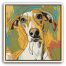 Custom Abstract-Inspired Pet Canvas (1 Pet)