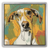 Custom Abstract-Inspired Pet Canvas (1 Pet)