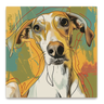 Custom Abstract-Inspired Pet Canvas (1 Pet)