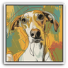 Custom Abstract-Inspired Pet Canvas (1 Pet)