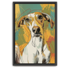 Custom Abstract-Inspired Pet Canvas (1 Pet)