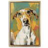 Custom Abstract-Inspired Pet Canvas (1 Pet)