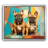 Custom Abstract-Inspired Pet Canvas (2 Pet)
