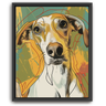Custom Abstract-Inspired Pet Canvas (1 Pet)