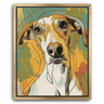 Custom Abstract-Inspired Pet Canvas (1 Pet)