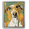Custom Abstract-Inspired Pet Canvas (1 Pet)