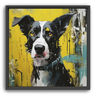 Custom Basquiat-Inspired Pet Canvas (1 Pet)
