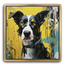 Custom Basquiat-Inspired Pet Canvas (1 Pet)
