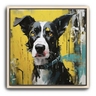 Custom Basquiat-Inspired Pet Canvas (1 Pet)