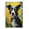 Custom Basquiat-Inspired Pet Canvas (1 Pet)