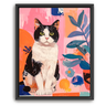 Custom Matisse-Inspired Pet Canvas (1 Pet)