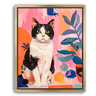 Custom Matisse-Inspired Pet Canvas (1 Pet)