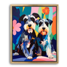 Custom Matisse-Inspired Pet Canvas (2 Pet)
