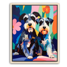 Custom Matisse-Inspired Pet Canvas (2 Pet)