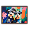 Custom Matisse-Inspired Pet Canvas (2 Pet)
