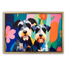 Custom Matisse-Inspired Pet Canvas (2 Pet)