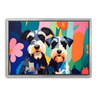 Custom Matisse-Inspired Pet Canvas (2 Pet)