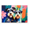 Custom Matisse-Inspired Pet Canvas (2 Pet)