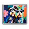 Custom Matisse-Inspired Pet Canvas (2 Pet)