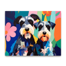 Custom Matisse-Inspired Pet Canvas (2 Pet)