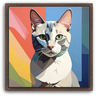 Custom Picasso-Inspired Pet Canvas (1 Pet)
