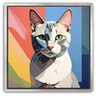 Custom Picasso-Inspired Pet Canvas (1 Pet)