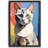 Custom Picasso-Inspired Pet Canvas (1 Pet)