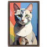 Custom Picasso-Inspired Pet Canvas (1 Pet)