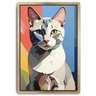 Custom Picasso-Inspired Pet Canvas (1 Pet)