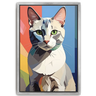 Custom Picasso-Inspired Pet Canvas (1 Pet)