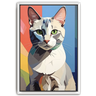 Custom Picasso-Inspired Pet Canvas (1 Pet)