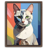 Custom Picasso-Inspired Pet Canvas (1 Pet)