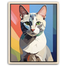 Custom Picasso-Inspired Pet Canvas (1 Pet)