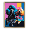 Custom Warhol-Inspired Pet Canvas (2 Pet)