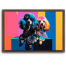 Custom Warhol-Inspired Pet Canvas (2 Pet)