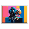 Custom Warhol-Inspired Pet Canvas (2 Pet)
