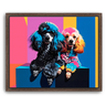 Custom Warhol-Inspired Pet Canvas (2 Pet)