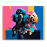 Custom Warhol-Inspired Pet Canvas (2 Pet)